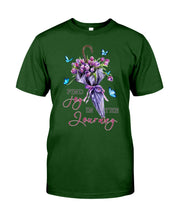 Load image into Gallery viewer, Butterflies Find Joy In The Journey Gift For Daughter Guys Tee