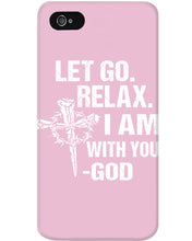 Load image into Gallery viewer, Let You Relax I Am With You Gray Background Phone case