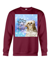 Load image into Gallery viewer, Angels And Shih Tzu Are Not Different Gift For Dog Lovers Sweatshirt