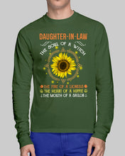 Load image into Gallery viewer, Daughter-in-law A Soul Of A Witch Fire Of A Lioness Unisex Long Sleeve