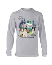 Load image into Gallery viewer, Cavalier King It's Who You Travel With Gift For Dog Lovers Unisex Long Sleeve