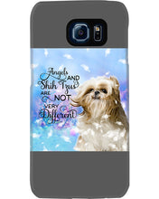 Load image into Gallery viewer, Angels And Shih Tzu Are Not Different Gift For Dog Lovers Phone case