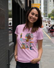 Load image into Gallery viewer, Love Trucker Simple Unique Custom Design For Personalized Job Gift Ladies Tee