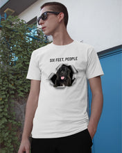 Load image into Gallery viewer, Labrador Retriever Six Feet People Unique Custom Design For Dog Lovers Guys Tee