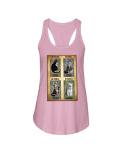 Load image into Gallery viewer, Cat Be Strong When You Are Weak Gift For Cat Lovers Ladies Flowy Tank