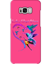 Load image into Gallery viewer, Hummingbirds Heart Shaped I Am A Simple Woman Gift For Mom Phone case
