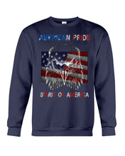 Load image into Gallery viewer, Eagle American Pride Spirit Of America Gift For American People Sweatshirt