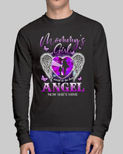 Load image into Gallery viewer, I Used To Be Her Angel Now She’s Mine Gift For Mommy Girl’s Unisex Long Sleeve
