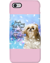 Load image into Gallery viewer, Angels And Shih Tzu Are Not Different Gift For Dog Lovers Phone case