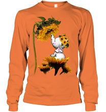 Load image into Gallery viewer, Elephant Sunflower Special Custom Design For Cute Girls Unisex Long Sleeve