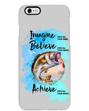 Load image into Gallery viewer, Fishing With All Your Heart Gift For Men Phone case