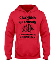 Load image into Gallery viewer, Grandma And Grandson A Bond That Can't Be Broken Custom Design Hoodie
