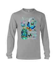 Load image into Gallery viewer, Butterfly Close My Eyes And Hug You Gift For Women Unisex Long Sleeve