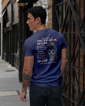 Load image into Gallery viewer, I Was Born In October My Life My Choices My Mistakes My Lessons Guys V-Neck