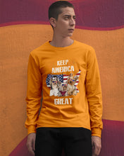 Load image into Gallery viewer, Keep America Great Yorkshire Terrier Gift For Dog Lovers Unisex Long Sleeve