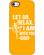 Load image into Gallery viewer, Let You Relax I Am With You Gray Background Phone case