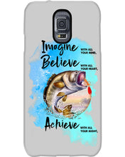 Load image into Gallery viewer, Fishing With All Your Heart Gift For Men Phone case
