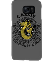 Load image into Gallery viewer, Gift For Cassie Girl The Soul Of A Mermaid Phone case