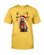 Load image into Gallery viewer, Australian Terrier Gorgeous Reindeer Christmas Gift For Dog Lovers Guys Tee