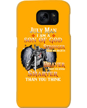 Load image into Gallery viewer, July Man Son Of God Birthday Meaningful Gift For Men Phone case