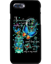 Load image into Gallery viewer, Butterfly Close My Eyes And Hug You Gift For Women Phone case
