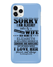 Load image into Gallery viewer, Gift For Husband I Love Here Forever And Always Phone case
