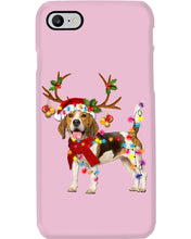 Load image into Gallery viewer, Beagle Gorgeous Reindeer Xmas Lights Gift For Dog Lovers Phone case