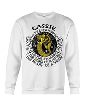 Load image into Gallery viewer, Gift For Cassie Girl The Soul Of A Mermaid Sweatshirt