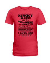 Load image into Gallery viewer, Gift For Husband I Love Here Forever And Always Ladies Tee