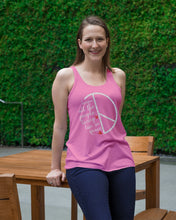 Load image into Gallery viewer, Image All The People Living Life In Peace Custom Design For Friends Ladies Flowy Tank