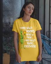 Load image into Gallery viewer, I’ll Read Book Everywhere Great Gift For Book Lovers Guys Tee