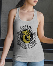 Load image into Gallery viewer, Gift For Cassie Girl The Soul Of A Mermaid Ladies Flowy Tank