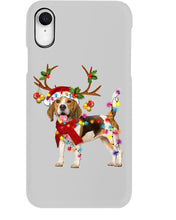 Load image into Gallery viewer, Beagle Gorgeous Reindeer Xmas Lights Gift For Dog Lovers Phone case