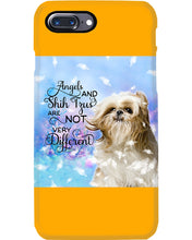 Load image into Gallery viewer, Angels And Shih Tzu Are Not Different Gift For Dog Lovers Phone case