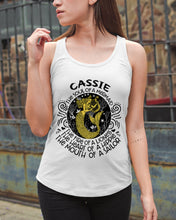 Load image into Gallery viewer, Gift For Cassie Girl The Soul Of A Mermaid Ladies Flowy Tank