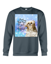 Load image into Gallery viewer, Angels And Shih Tzu Are Not Different Gift For Dog Lovers Sweatshirt