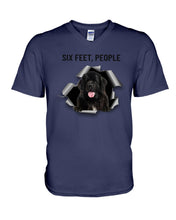 Load image into Gallery viewer, Labrador Retriever Six Feet People Unique Custom Design For Dog Lovers Guys V-Neck
