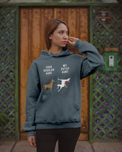 Load image into Gallery viewer, Funny Unicorn Difference Between Your Regular Aunt And My Dutch Aunt Hoodie