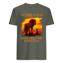Load image into Gallery viewer, Father And Son Best Friends Forever Gift For Son Guys Tee