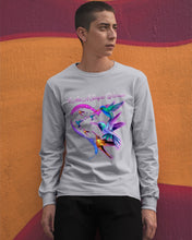 Load image into Gallery viewer, Hummingbirds Heart Shaped I Am A Simple Woman Gift For Mom Unisex Long Sleeve