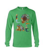 Load image into Gallery viewer, Love Trucker Simple Unique Custom Design For Personalized Job Gift Unisex Long Sleeve