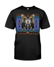 Load image into Gallery viewer, Lovely Phone Case With Native American Style Wolf Gift For Wolf Lovers Guys Tee