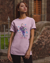 Load image into Gallery viewer, Butterflies Find Joy In The Journey Gift For Daughter Guys Tee