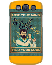 Load image into Gallery viewer, Lose Your Mind Find Your Soul Gift For Bartender Phone case