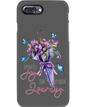 Load image into Gallery viewer, Butterflies Find Joy In The Journey Gift For Daughter Phone case