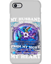 Load image into Gallery viewer, Hummingbird My Husband My Guardian Angel Gift For Angel Husband Phone case