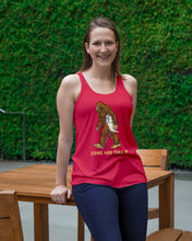 Load image into Gallery viewer, Bigfoot Come And Take It Simple Custom Design Ladies Flowy Tank