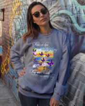 Load image into Gallery viewer, Butterfly Sunset On Beach Those We Love Don't Go Away Gift For Lover Sweatshirt