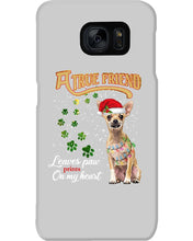 Load image into Gallery viewer, A True Friend Loves Paws On My Heart Gift For Dog Lovers Phone case