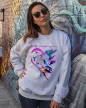Load image into Gallery viewer, Hummingbirds Heart Shaped I Am A Simple Woman Gift For Mom Sweatshirt